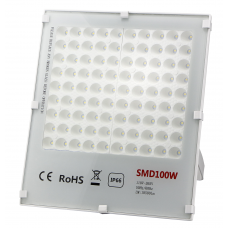 LED Scheinwerfer 100 Watt mit Philips LED Chip 5250 Lumen 105 lm/W 30% mehr Licht als bei herkömlichen LED Scheinwerfer